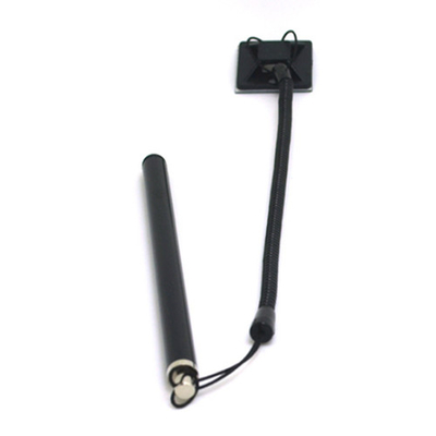 อุปกรณ์เสริมปากกาต้านทานแท็บเล็ต Stylus Tether Cord Plastic Black Spiral Coil Tether 13CM